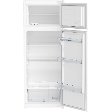 Frigider cu doua usi incoporabil Beko BDSA250K4SN, 220 l, Termostat reglabil, Clasa E, Consum anual energie (kWh): 186 kWh,  H 144.8 cm, Alb [1]
