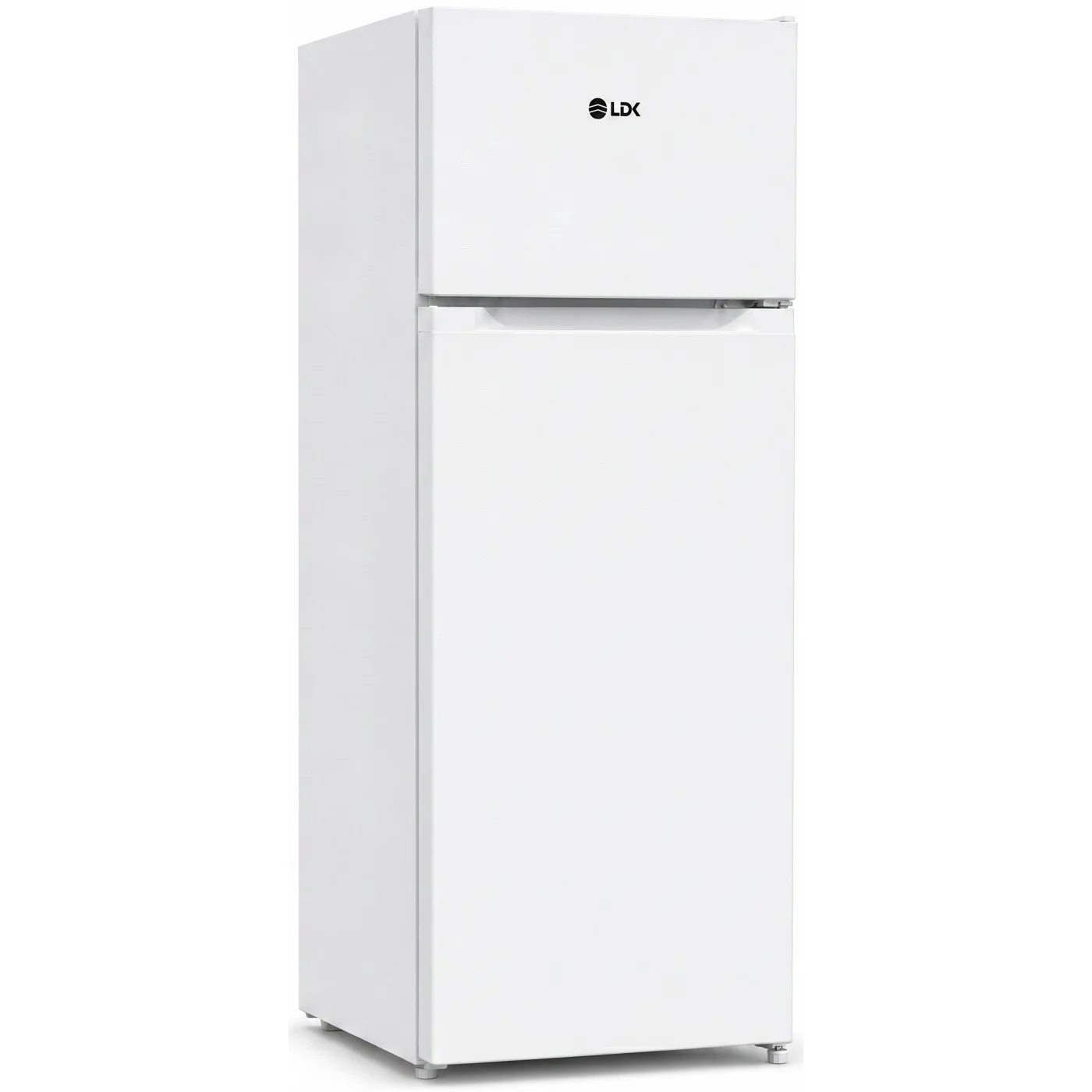 Frigider cu doua usi LDK LF 220W, Clasa E, Capacitate 211 l, H 144 cm, Alb [1]