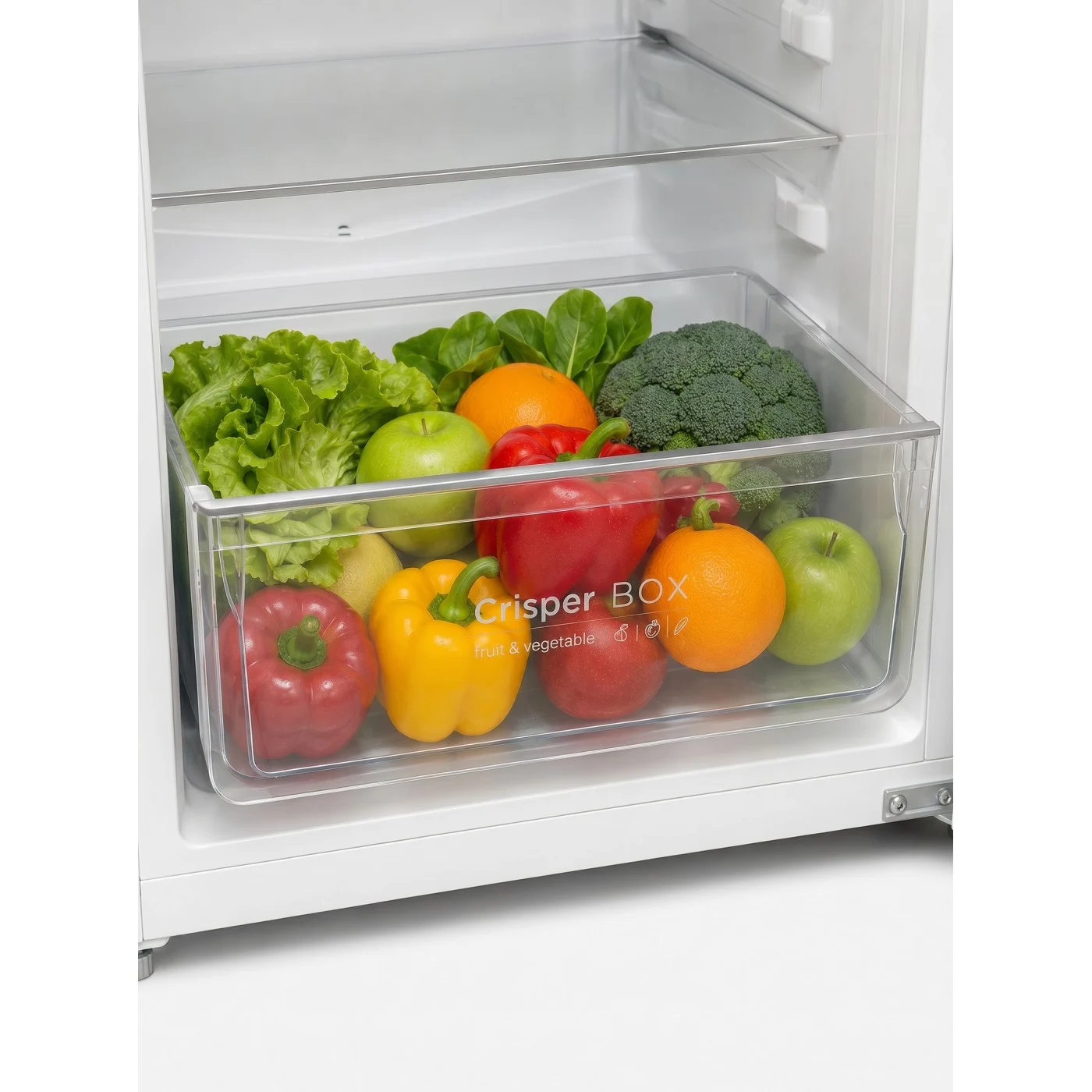 Frigider cu doua usi LDK LF 220W, Clasa E, Capacitate 211 l, H 144 cm, Alb [4]