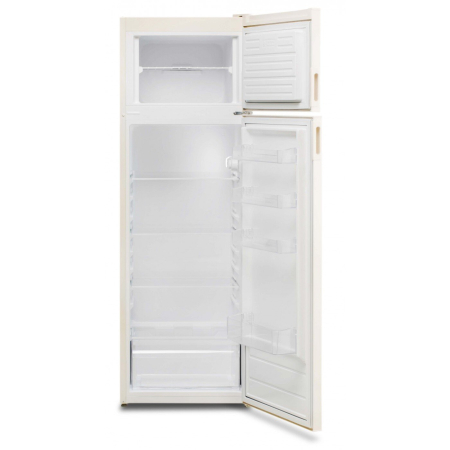 Frigider cu doua usi LDK LF-260EB, Capacitate 243 l, Less Frost, Termostat ajustabil, Iluminare LED, H 145 cm, Bej [1]