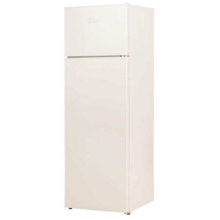 Electronice & Electrocasnice - Frigider cu doua usi LDK LF-260EB, Capacitate 243 l, Less Frost, Termostat ajustabil, Iluminare LED, H 145 cm, Bej