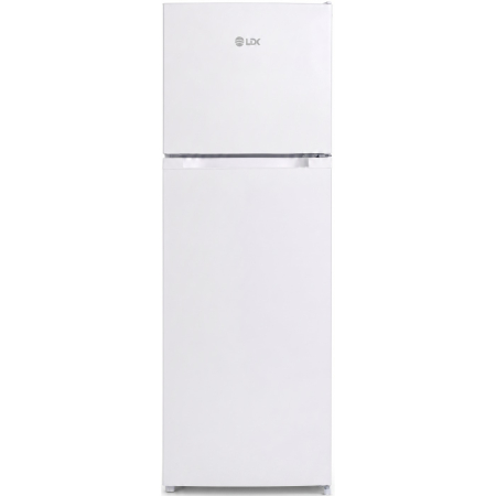 Aparate frigorifice - Frigider cu doua usi LDK LF-261W, Capacitate 261 l, Less Frost, Termostat ajustabil, Iluminare LED, H 170 cm, Alb