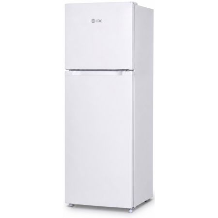Frigider cu doua usi LDK LF-261W, Capacitate 261 l, Less Frost, Termostat ajustabil, Iluminare LED, H 170 cm, Alb [1]