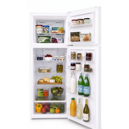 Frigider cu doua usi LDK LF-465NFDW, Capacitate 465 l, No Frost, Multi AirFlow, Crisper Box, Termostat ajustabil, H 186 cm, Clasa E, Alb [3]