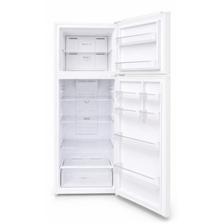 Frigider cu doua usi LDK LF-465NFDW, Capacitate 465 l, No Frost, Multi AirFlow, Crisper Box, Termostat ajustabil, H 186 cm, Clasa E, Alb [2]