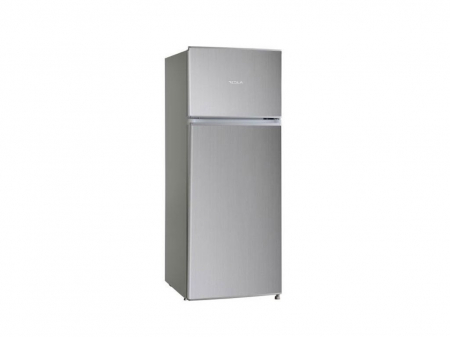 Frigider cu doua usi Tesla RD2100MSE, 207 l, Iluminare LED, Clasa E, usi reversibile, H 143 cm, Argintiu [2]