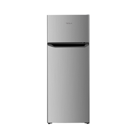 Frigidere - Frigider cu Doua Usi Tesla RD2100MWE, 206 L, Frigider 169 L, Congelator 37 L, Clasa E, Lumina LED, Control Mecanic, Alb Moonlight