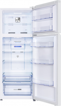 Frigider cu doua usi Tesla RD4650FTE, 465 l, Total No Frost, Clasa E, Display extern, Control electronic, Lumina LED, H 185, Alb [3]