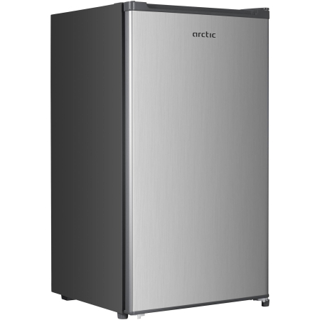 Frigider cu o usa Arctic ATF906SN, 89 l, Garden Fresh, Mix Zone, XXL BOTTLE, Clasa E, H 84 cm, Argintiu [1]
