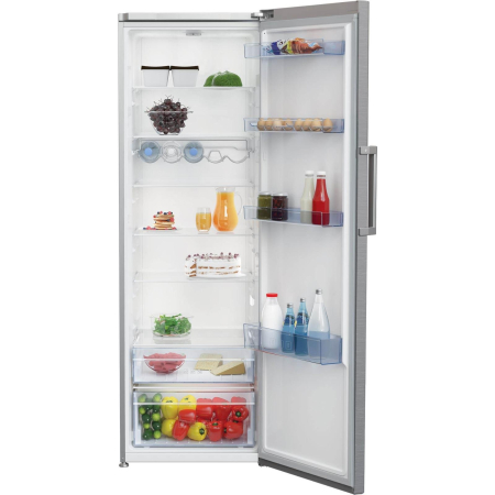 Frigider cu o usa Beko RSSE445K31XBN, 402 L, H 185 cm, clasa F, Consum zilnic energie (kWh): 0.420 kWh/zi, compartiment 0 grC, usi reversibile, Inox [2]