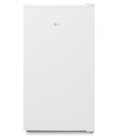 Aparate frigorifice - Frigider cu o Ușă LDK BC-100W, 88L, Compartiment Congelator, Termostat Reglabil, Iluminare Interioară, Sistem de Răcire Static, Consum 106 kWh/an, H 85 cm, Alb