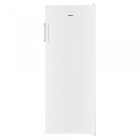 Frigidere - Frigider cu o Usa Samus SR299IE, 242 L, Motor Inverter, Clasa E, Dezghetare Automata, 5 Rafturi din Sticla, Alb