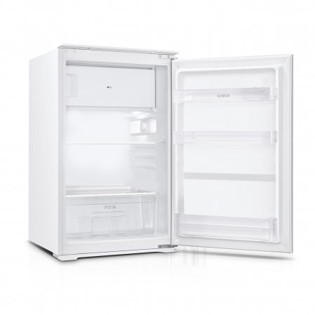 Frigider incorporabil Samus SFBI174E, alb, termostat reglabil, lumina interioara tip LED, picioare reglabile [1]