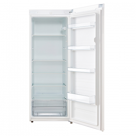 Frigider-Răcitor Albalux AXR297E - 230 L, Clasă Energetică E, Dezghețare Automată, Rafturi din Sticlă, Ușă Reversibilă, Alb [1]