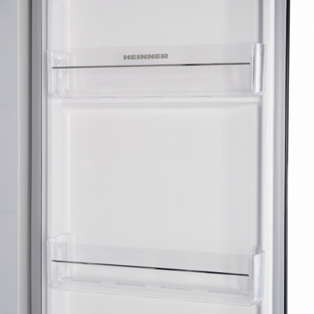 Frigider Side by Side Heinner HSBS-H442NFGWHE++, 442 l, Total NoFrost, Clasa E, Inaltime 177 cm, Sticla alba [4]