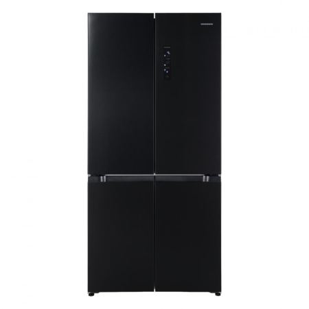 BUCATARIE - Frigider Side by Side Heinner HSBS-HM505MDSINFDXE++ Inox Antracit, 505L, Inverter, No-Frost, Alarma usa deschisa, Touch, Clasă Energetică E, 4 Uși