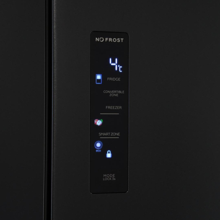 Frigider Side by Side Heinner HSBS-HM505MDSINFDXE++ Inox Antracit, 505L, Inverter, No-Frost, Alarma usa deschisa, Touch, Clasă Energetică E, 4 Uși [5]