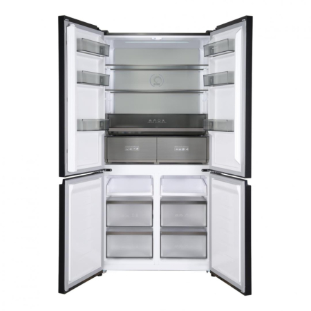 Frigider Side by Side Heinner HSBS-HM505MDSINFDXE++ Inox Antracit, 505L, Inverter, No-Frost, Alarma usa deschisa, Touch, Clasă Energetică E, 4 Uși [1]