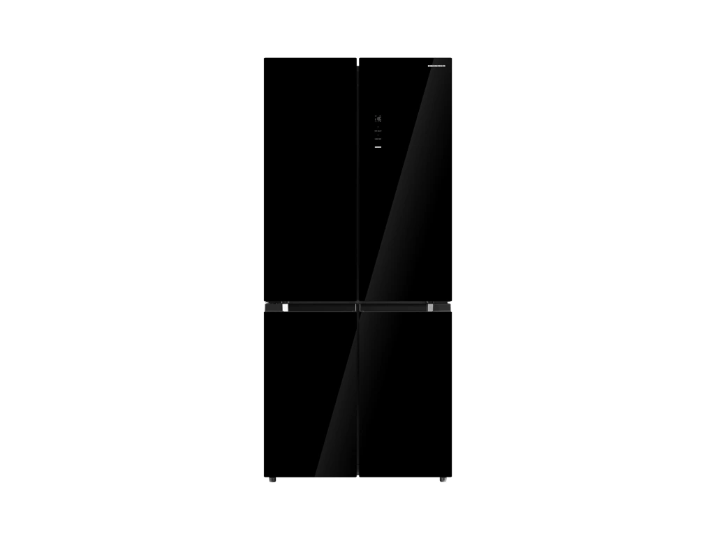 Electronice & Electrocasnice - Frigider Side by Side Heinner HSBS-M515MDINVHGBKE++, 515L, No Frost, Compresor Inverter, Display Touch, 4 usi, Negru Sticla