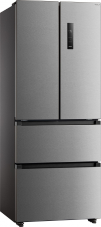 Frigider side-by-side Tesla RF3900FMX, 391 l, Clasa E, Total No Frost, Motor Inverter, Display LED, Metal cooling, H 178 cm, Inox [1]