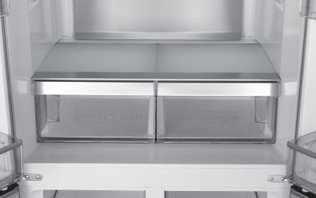 Frigider side-by-side Tesla RM4700FHBE, 466L, E,No Frost, Inverter, Zona convertibila,Sticla negru [12]