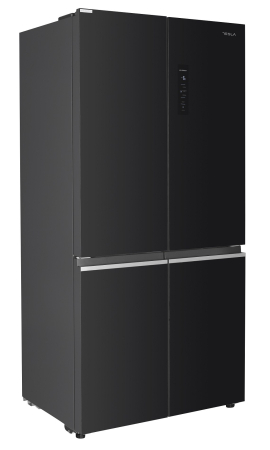 Frigider side-by-side Tesla RM4700FHBE, 466L, E,No Frost, Inverter, Zona convertibila,Sticla negru [1]
