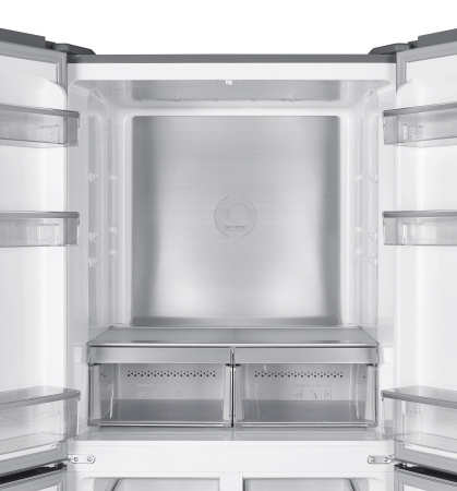 Frigider side-by-side Tesla RM4700FHBE, 466L, E,No Frost, Inverter, Zona convertibila,Sticla negru [9]