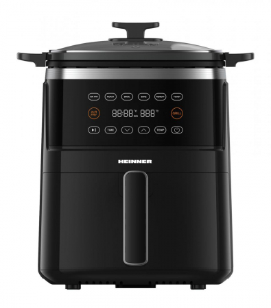 Friteuză cu aer cald și grill HEINNER VastCook HAFG-B5BK2600, 5L, 1400W/1200W, gătire sănătoasă [2]