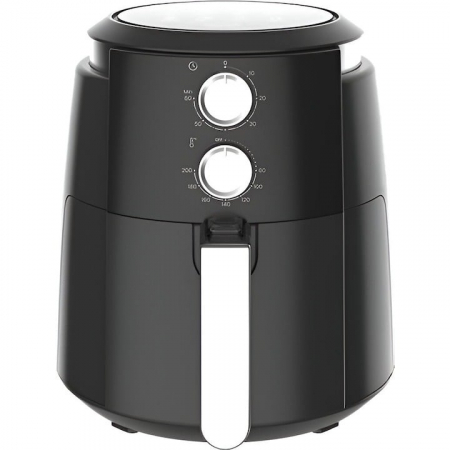 Friteuze - Friteuza cu aer cald Vivax DFA-515MB, 1500W, 5L, tehnologie ciclon, temperatura reglabila pana la 200°C, cronometru 60 minute cu oprire automata, negru