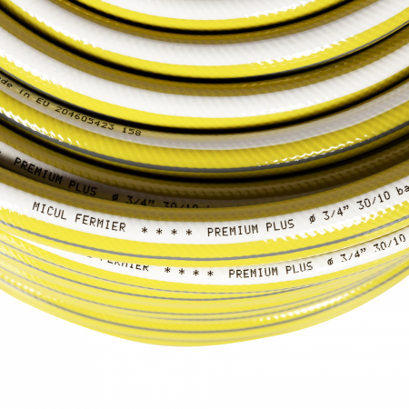 Furtun cu insertie 4 straturi, diametru 3/4'', presiune 30 bari,  pentru apa, lungime 50 M, Micul Fermier [4]