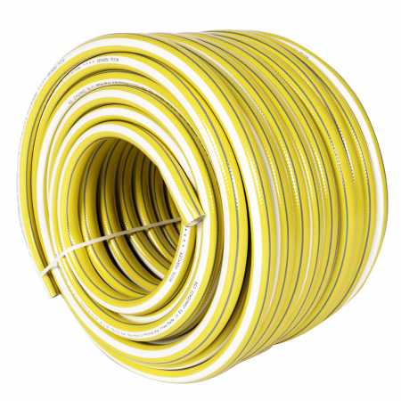 Furtun cu insertie 4 straturi, diametru 3/4'', presiune 30 bari,  pentru apa, lungime 50 M, Micul Fermier [2]