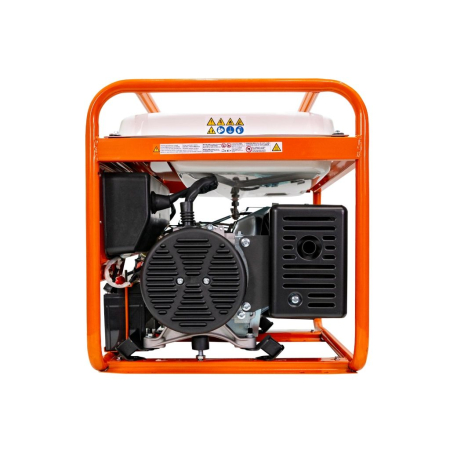 Generator curent ModelR-Power GE 5500RC, 5500W, AVR, pornire electrică + telecomandă, benzină, 230V, motor 4 timpi, 2 prize, cupru, cadru industrial [3]