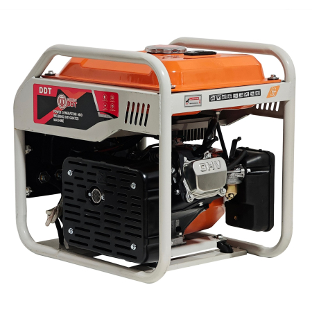 Generator de curent cu sudură DDT MY5000, 5.5 kW, 300A, Motor 4 timpi benzină, AVR, 230V, LED Display [6]
