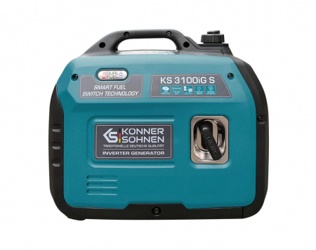 Generator de curent 3.1 Kw, inverter, Hibrid (GPL + BENZINA) - INSONORIZAT - KONNER & SOHNEN - KS-3100IG-S, Putere motor 4,6 cp / 79.7 cmc [7]