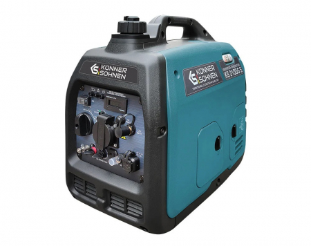 Generator de curent 3.1 Kw, inverter, Hibrid (GPL + BENZINA) - INSONORIZAT - KONNER & SOHNEN - KS-3100IG-S, Putere motor 4,6 cp / 79.7 cmc [6]