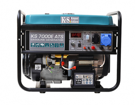 BRICOLAJ - Generator de curent 5.5 kW benzina PRO - Konner & Sohnen - KS-7000E-ATS