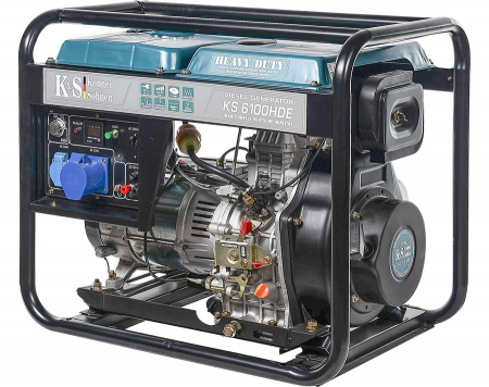 Generator de curent 5.5 kW diesel - Heavy Duty - Konner & Sohnen - KS-6100DE-HD [2]