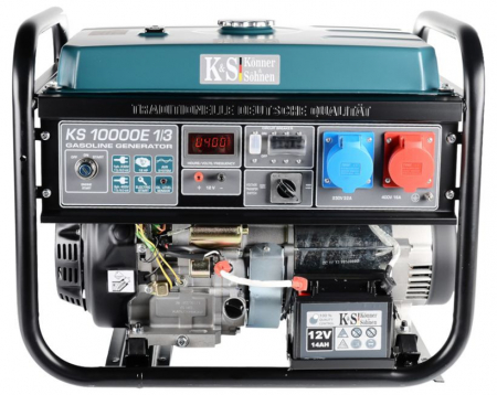 BRICOLAJ - Generator de curent 8 kW benzina PRO - Konner & Sohnen - KS-10000E-1/3