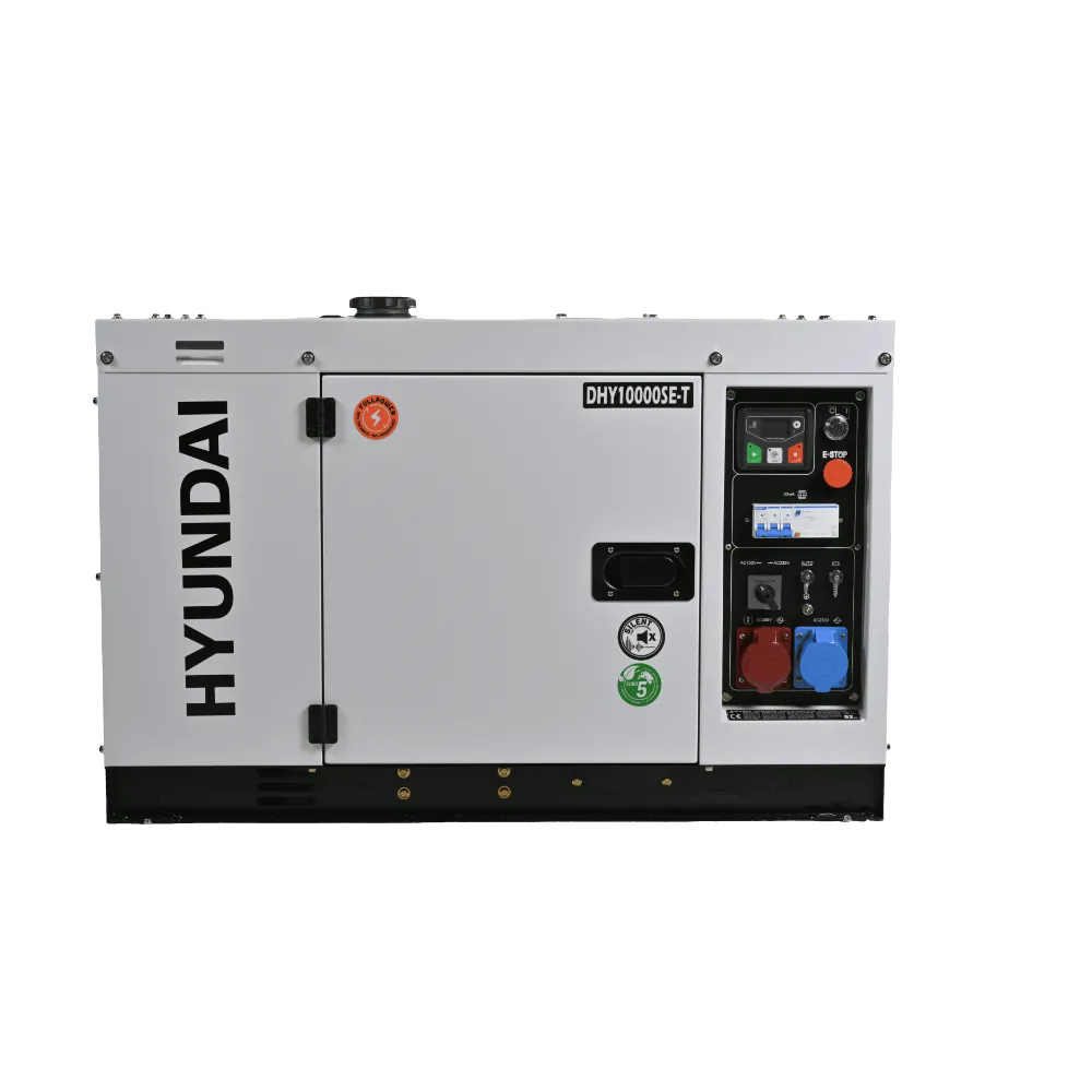 Generator de curent cu motor diesel Hyundai DHY-10000SE-T, putere 10 kVa, putere motor 14.4 CP [1]