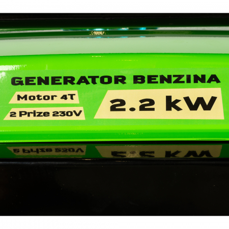 Generator de curent Micul Fermier GF-1329, 2200W, stabilizator tensiune AVR, monofazat, benzina, alerta nivel ulei, protectie suprasarcina, autonomie 6 ore, 2 ulei motor 0.6L [14]