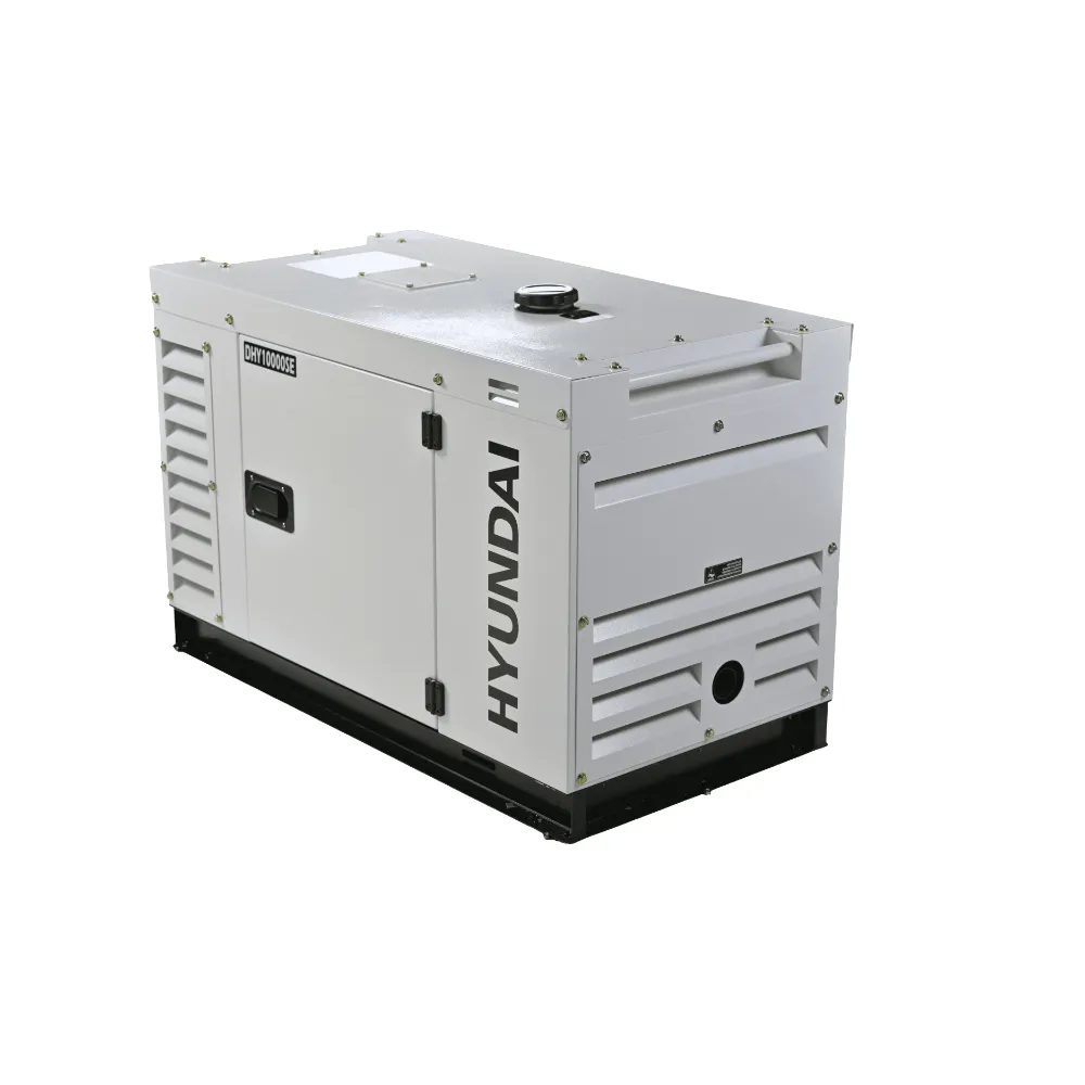 Generator de curent monofazat cu motor diesel Hyundai DHY-10000SE, 8.5 KW, putere motor 14.4 CP [3]