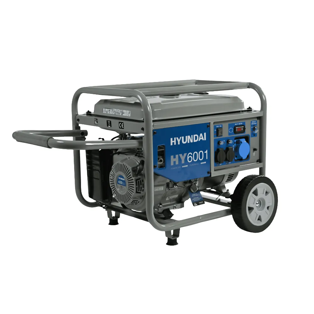 Generatoare - Generator de curent monofazic 6 kW HYUNDAI HY6001