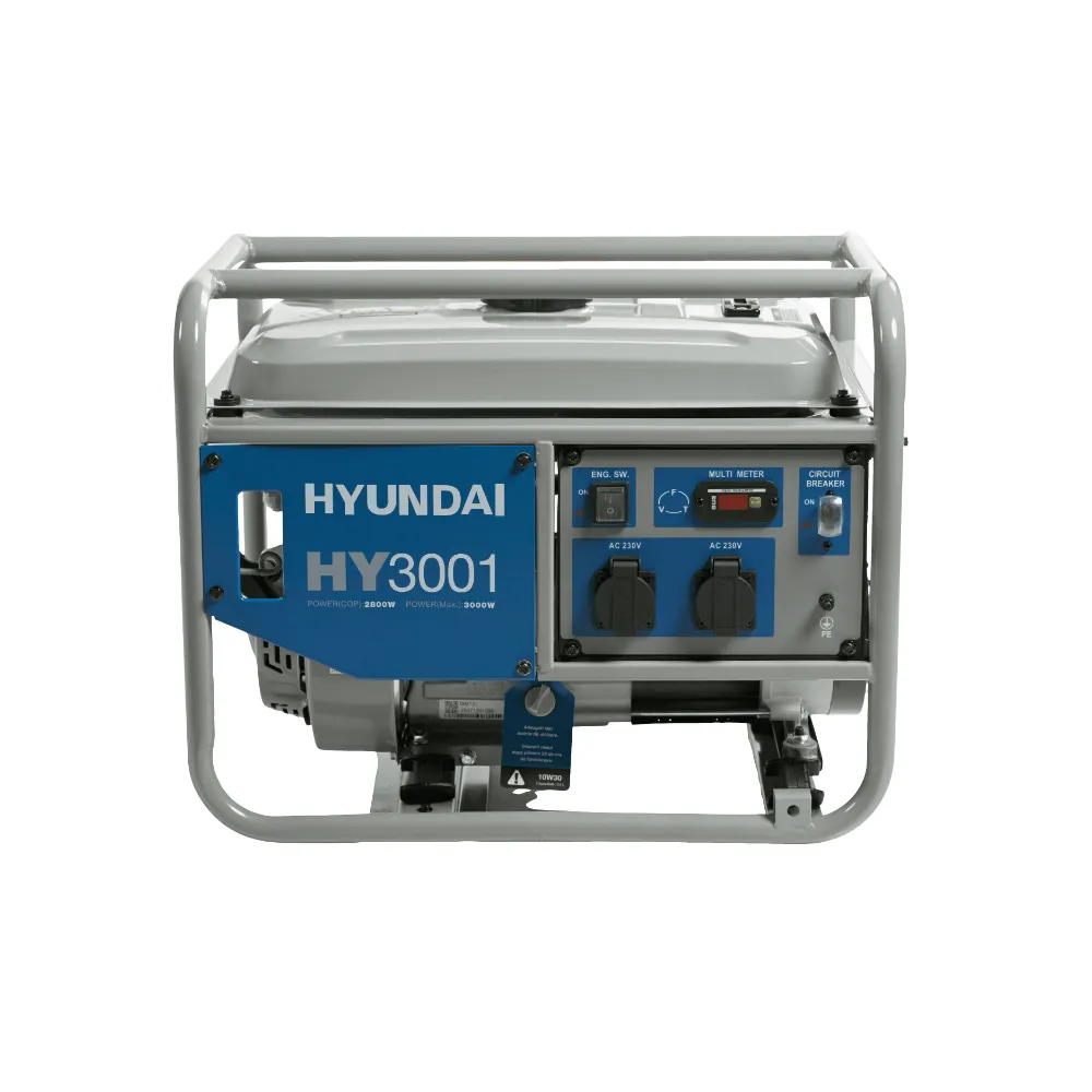 Generatoare - Generator de curent monofazic HYUNDAI HY3001, 2.8 KW