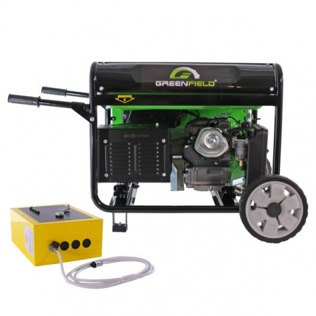 Generator de curent pe benzina Greenfield G-EC11000PEW-C+ATS_11000, portabil, 230V, 9.2 kVA, pornire electrica automatizata, cu panou ATS [7]