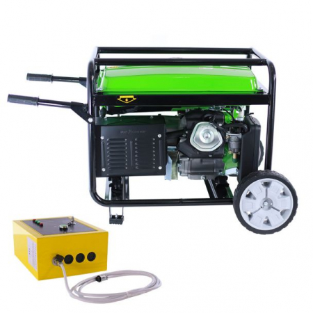 Generator de curent pe benzina Greenfield G-EC11000PEW3-C+ATS_11000, portabil, 400/230V, 9.2 kVA, pornire electrica automatizata, cu panou ATS [3]
