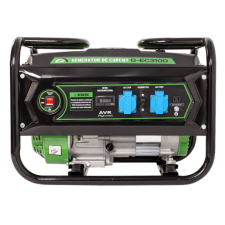 Generator de curent pe benzina Greenfield G-EC3100, portabil, monofazat, putere 2.3 kVA [1]