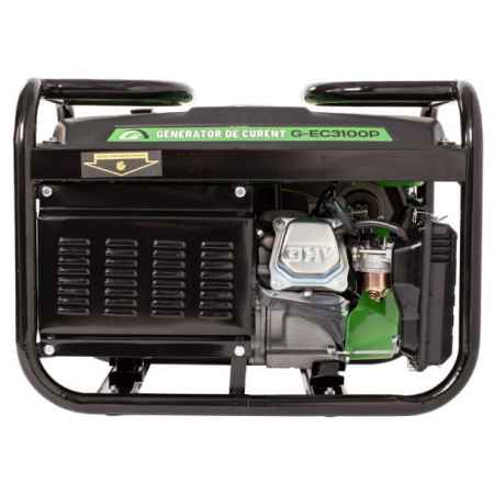 Generator de curent pe benzina Greenfield G-EC3100P, portabil, monofazat, 2.3 kVA, bobinaj alternator cupru [10]
