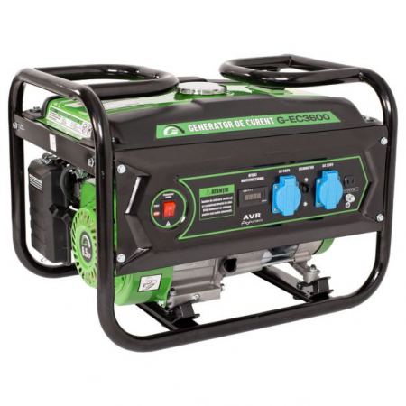 Generator de curent pe benzina Greenfield G-EC3600, portabil, monofazat, putere maxima 2.4 kVA [2]