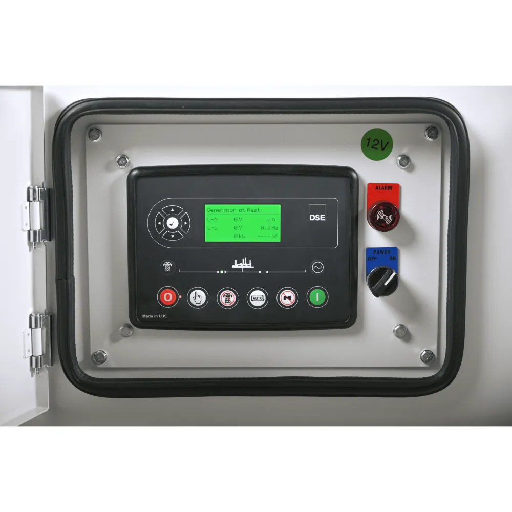 Generator Diesel Trifazat Hyundai DHY20L, 16 kW / 20 kVA Nominal, 18 kW / 22 kVA Maxim, 400/230 V, Motor FAWDE 2.54 L, AVR, Pornire Electrică, Insonorizat [4]