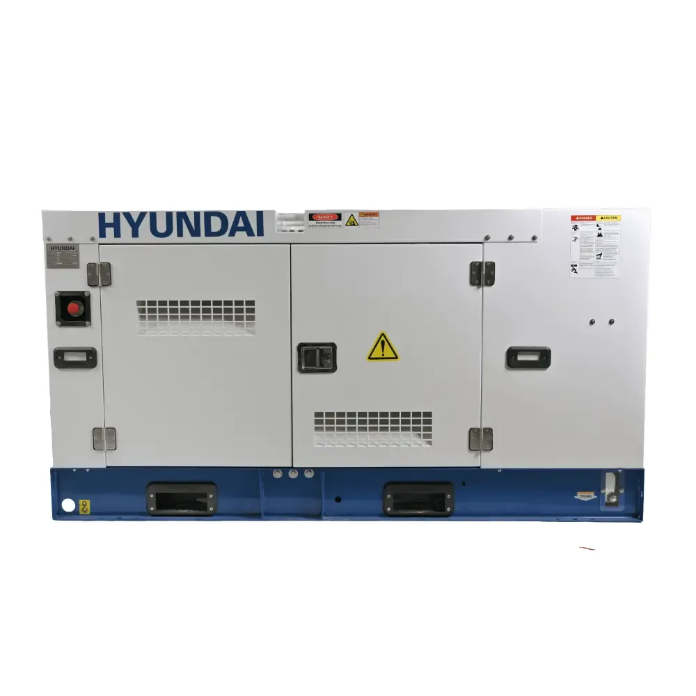 Generatoare - Generator Diesel Trifazat Hyundai DHY80L, 64 kW / 80 kVA Nominal, 70 kW / 88 kVA Maxim, 400/230 V, Motor YTO Turbo Intercooler, AVR, Pornire Electrică, Insonorizat